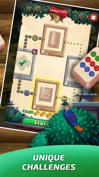 Mahjong Village [MOD: Все открыто] - Скриншот 3