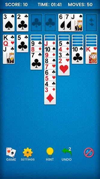 Klondike Solitaire (Клондайк солитер) [MOD: Mega Mod/Меню] - Скриншот 2