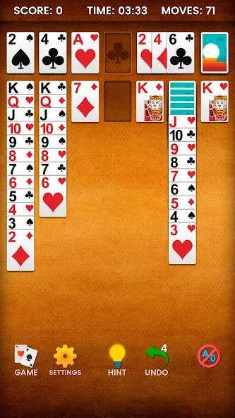 Klondike Solitaire (Клондайк солитер) [MOD: Mega Mod/Меню] - Скриншот 5