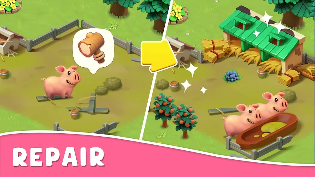Coco Valley: Farm Adventure (Коко Валли) [MOD: Много монет/Энергии] - Скриншот 5