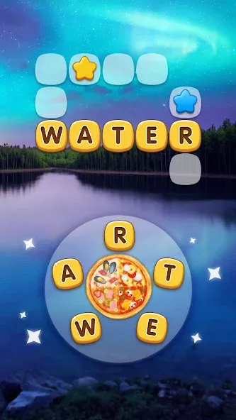 Word Pizza — Word Games [MOD: Разблокировано] - Скриншот 4
