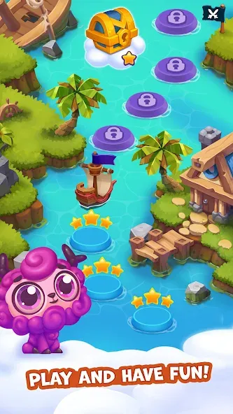 Pirate Treasures: Jewel & Gems [MOD: Много монет/Энергии] - Скриншот 1