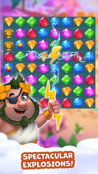 Pirate Treasures: Jewel & Gems [MOD: Много монет/Энергии] - Скриншот 3