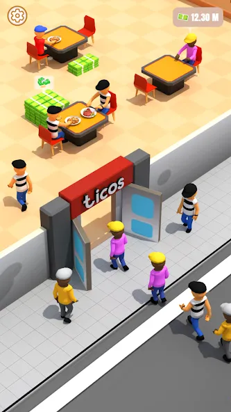 My Mini Boba Tea Cafe Tycoon (Экстримные Гонки на Велосипедах) [MOD: Меню/Много денег] - Скриншот 2