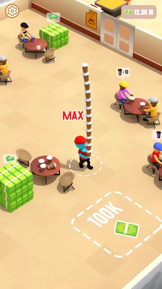 My Mini Boba Tea Cafe Tycoon (Экстримные Гонки на Велосипедах) [MOD: Меню/Много денег] - Скриншот 3