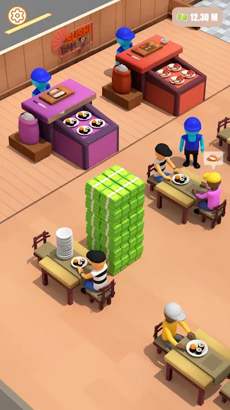 My Mini Boba Tea Cafe Tycoon (Экстримные Гонки на Велосипедах) [MOD: Меню/Много денег] - Скриншот 5