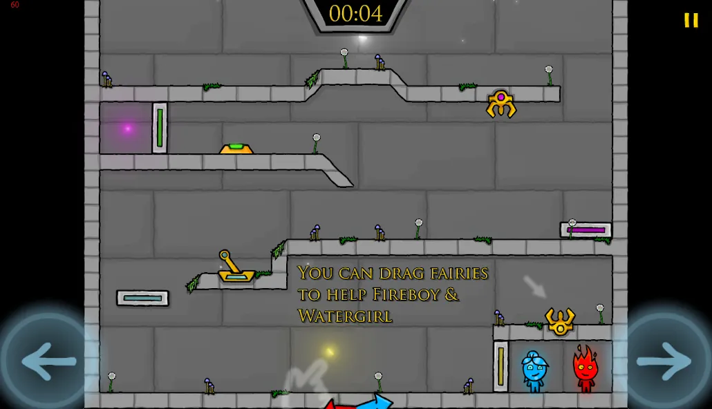 Fireboy & Watergirl FairyTales [MOD: Mega Mod/Меню] - Скриншот 2
