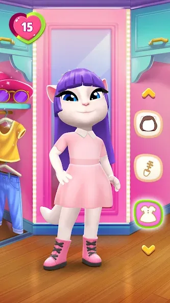My Talking Angela 2 [MOD: Mega Mod/Меню] - Скриншот 1