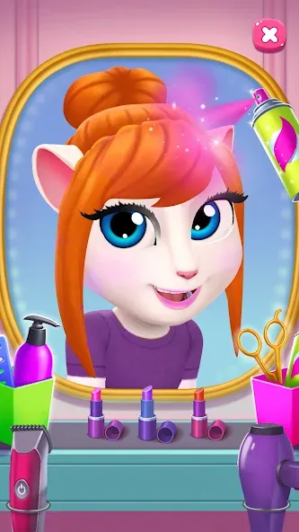 My Talking Angela 2 [MOD: Mega Mod/Меню] - Скриншот 2