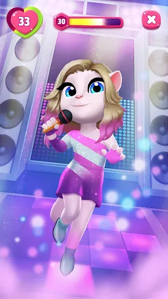 My Talking Angela 2 [MOD: Mega Mod/Меню] - Скриншот 3