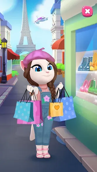 My Talking Angela 2 [MOD: Mega Mod/Меню] - Скриншот 4