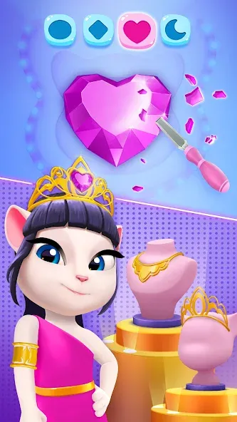 My Talking Angela 2 [MOD: Mega Mod/Меню] - Скриншот 5