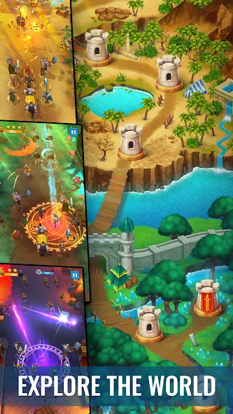 Raid & Rush — Heroes idle RPG [MOD: Бесконечные деньги] - Скриншот 5