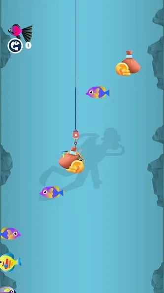 Idle Furry Fishing! [MOD: Бесконечные деньги] - Скриншот 2