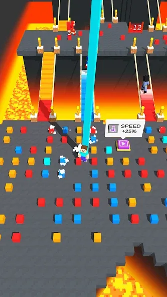 Craft Bridge Race (Крафт Бридж Рейс) [MOD: Все открыто] - Скриншот 3
