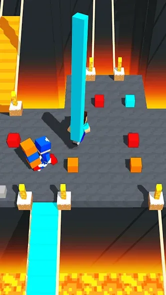 Craft Bridge Race (Крафт Бридж Рейс) [MOD: Все открыто] - Скриншот 4