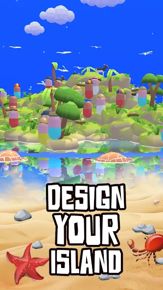 Volcano Island — Sim Game (Вулканический остров) [MOD: Разблокировано] - Скриншот 2