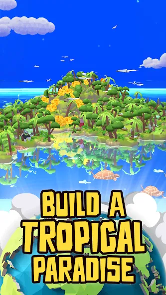 Volcano Island — Sim Game (Вулканический остров) [MOD: Разблокировано] - Скриншот 4