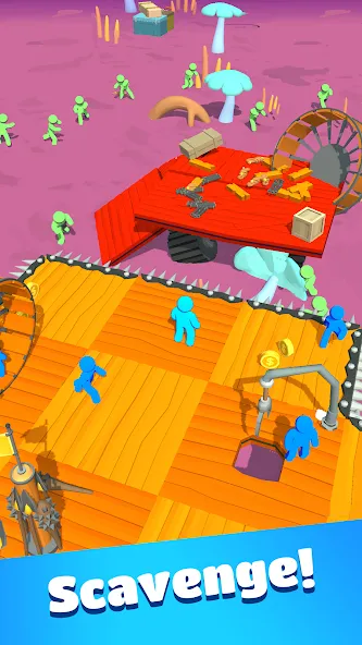 Zombie Raft (Зомби Рафт) [MOD: Все разблокировано] - Скриншот 3