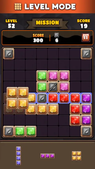 Block Puzzle 8×8 (Блокголоволомка 88) [MOD: Premium/Unlocked] - Скриншот 1