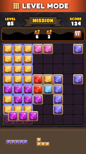 Block Puzzle 8×8 (Блокголоволомка 88) [MOD: Premium/Unlocked] - Скриншот 5