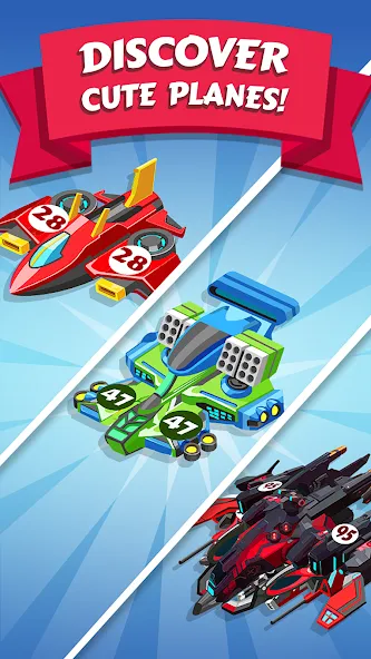 Merge Planes Idle Plane Game (Мерж Плейнс Импайр) [MOD: Мод Меню/Взлом] - Скриншот 4