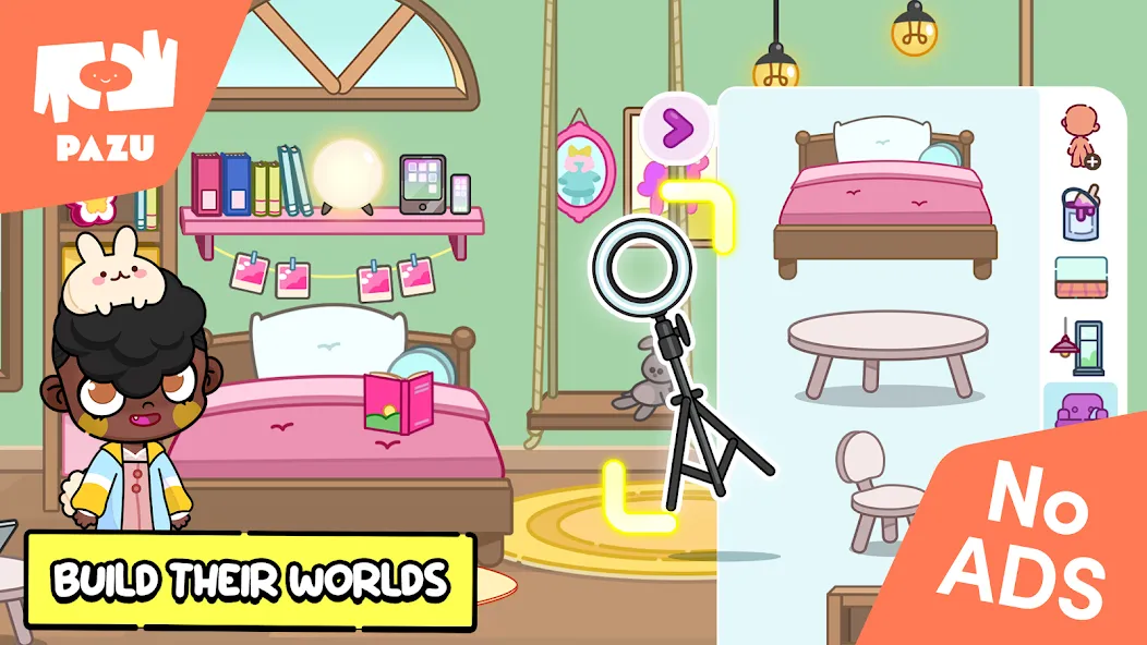 Avatar Maker Dress up for kids [MOD: Меню/Много денег] - Скриншот 2