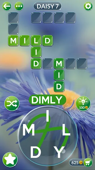 Wordscapes In Bloom (Вордскейпс Ин Блум) [MOD: Бесконечные деньги] - Скриншот 2