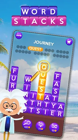 Word Stacks (Уорд Стэкс) [MOD: Premium/Unlocked] - Скриншот 1