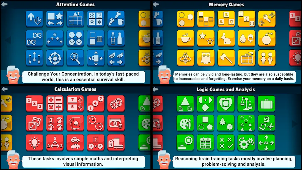 Neurobics: 60 Brain Games (Нейробика) [MOD: Много монет/Энергии] - Скриншот 2
