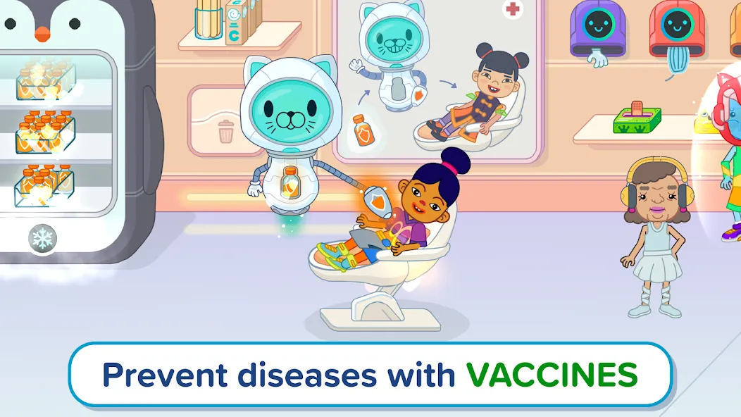 Pepi Hospital 2: Flu Clinic (Пепи Хоспитал 2) [MOD: Меню/Много денег] - Скриншот 4