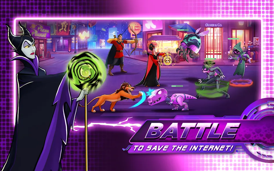 Disney Heroes: Battle Mode (Дисней Хироус) [MOD: Бесконечные деньги] - Скриншот 1