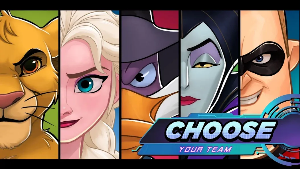 Disney Heroes: Battle Mode (Дисней Хироус) [MOD: Бесконечные деньги] - Скриншот 2