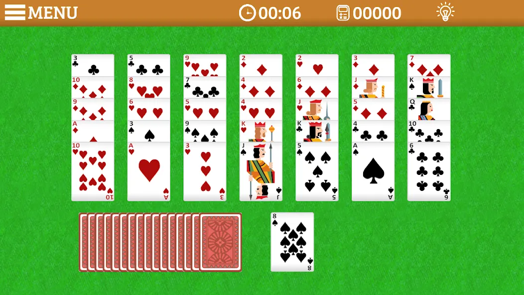 Golf Solitaire Multi CardsGame (Гольф Солитер Мульти КардсГейм) [MOD: Mega Mod/Меню] - Скриншот 2