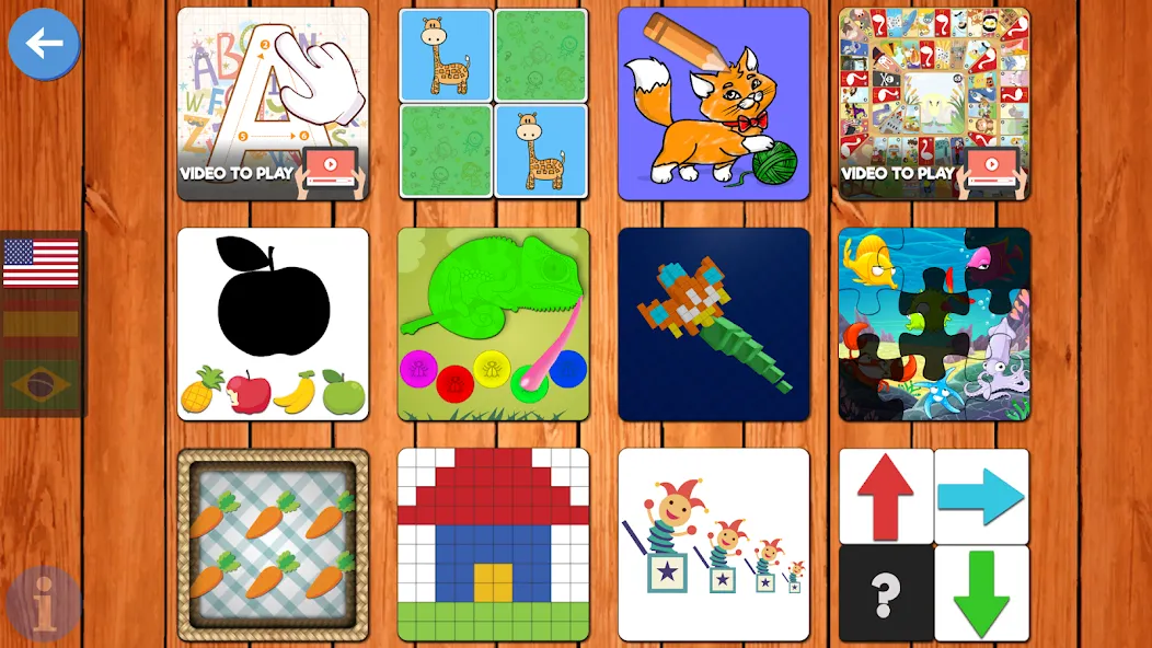 Kids Educational Game 5 [MOD: Все разблокировано] - Скриншот 1