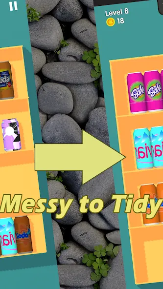 Tidy Box Match 3D (Тиди Бокс Матч 3Д) [MOD: Все открыто] - Скриншот 2