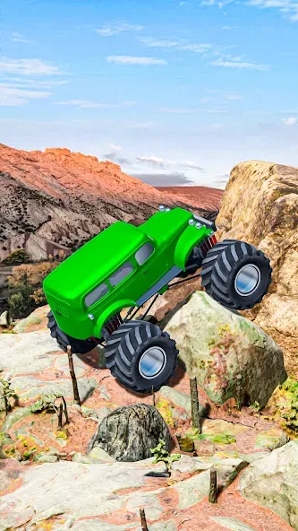 Rock Crawling: Racing Games 3D (Роккраулинг) [MOD: Меню/Много денег] - Скриншот 1