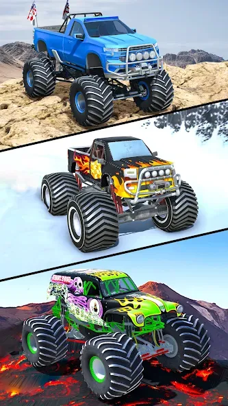 Rock Crawling: Racing Games 3D (Роккраулинг) [MOD: Меню/Много денег] - Скриншот 3