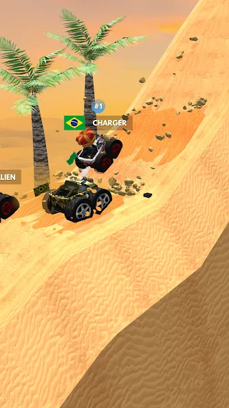 Rock Crawling: Racing Games 3D (Роккраулинг) [MOD: Меню/Много денег] - Скриншот 5