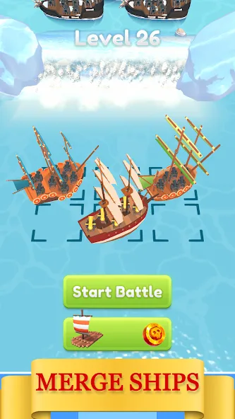 Merge Pirates (Мердж Пираты) [MOD: Mega Mod/Меню] - Скриншот 1
