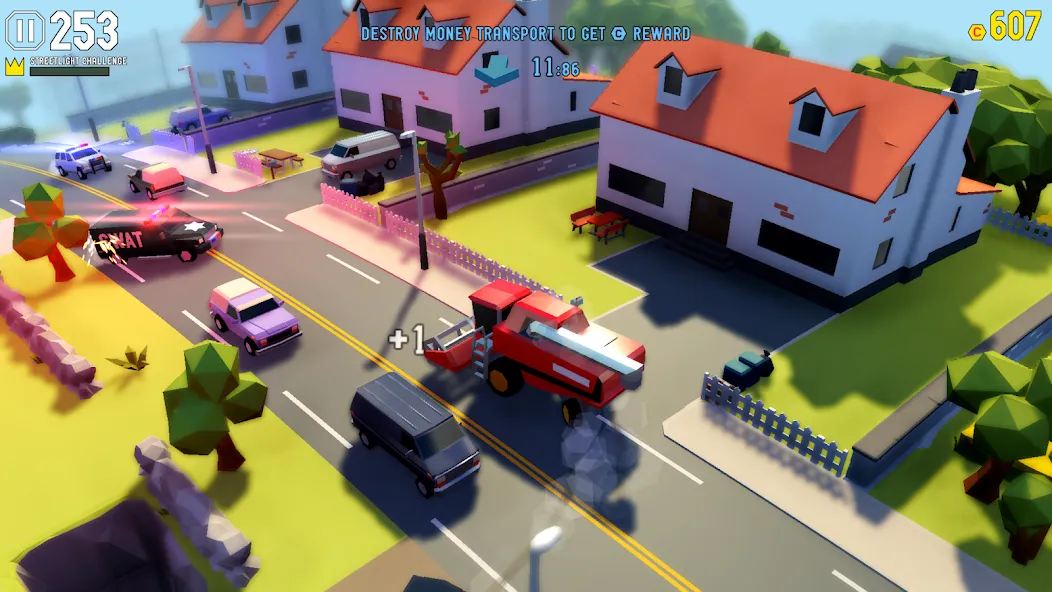 Reckless Getaway 2: Car Chase (Реклесс Гетавей 2) [MOD: Мод Меню/Взлом] - Скриншот 2
