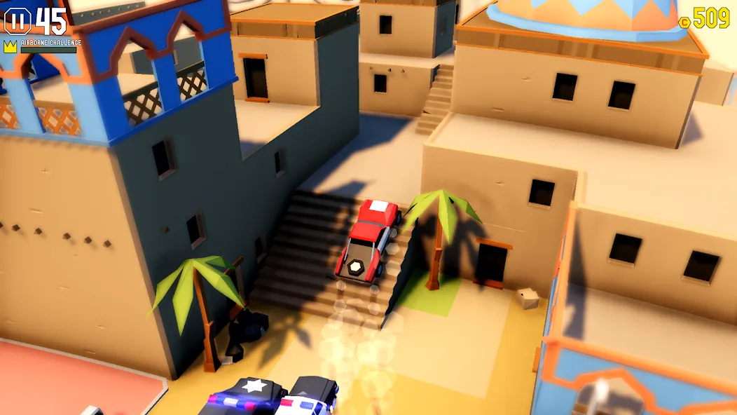 Reckless Getaway 2: Car Chase (Реклесс Гетавей 2) [MOD: Мод Меню/Взлом] - Скриншот 3