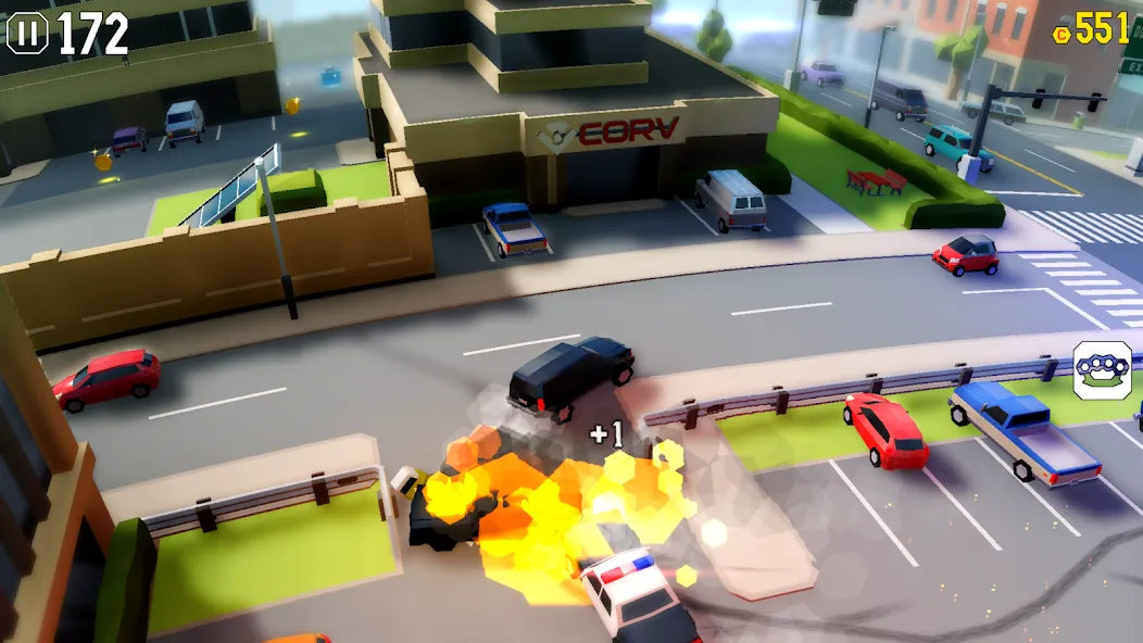 Reckless Getaway 2: Car Chase (Реклесс Гетавей 2) [MOD: Мод Меню/Взлом] - Скриншот 4