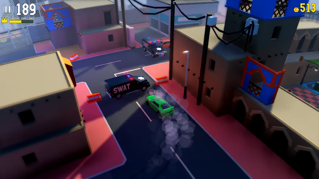 Reckless Getaway 2: Car Chase (Реклесс Гетавей 2) [MOD: Мод Меню/Взлом] - Скриншот 5