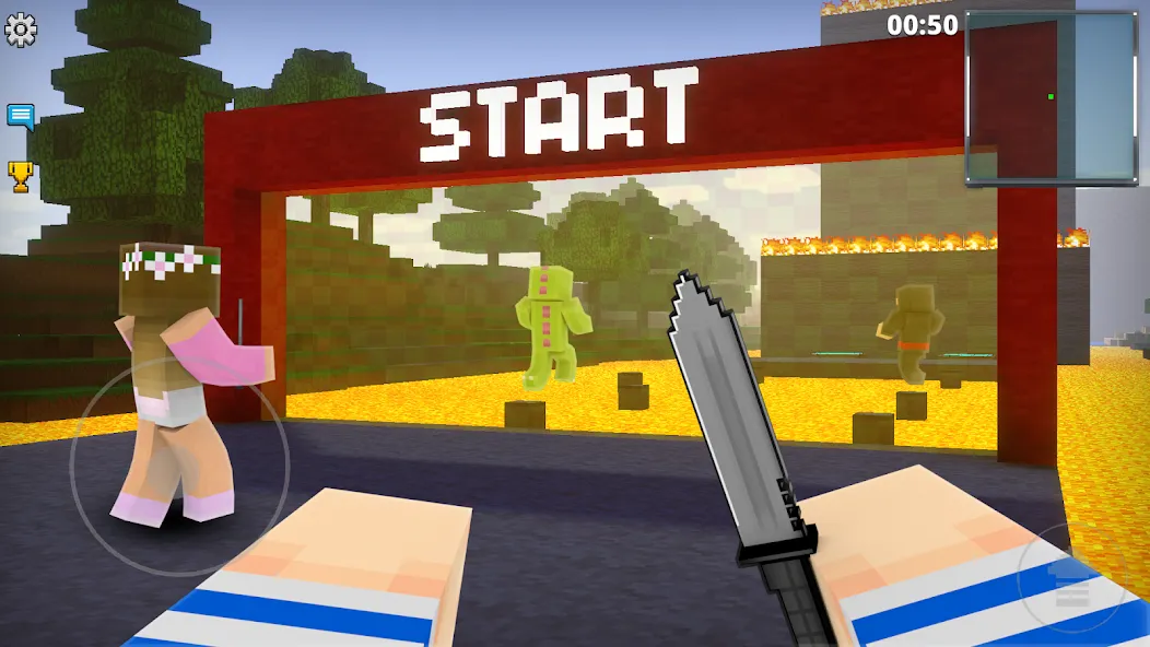 Pixel Strike 3D — FPS Gun Game (Пиксель Страйк 3Д) [MOD: Бесконечные деньги] - Скриншот 5