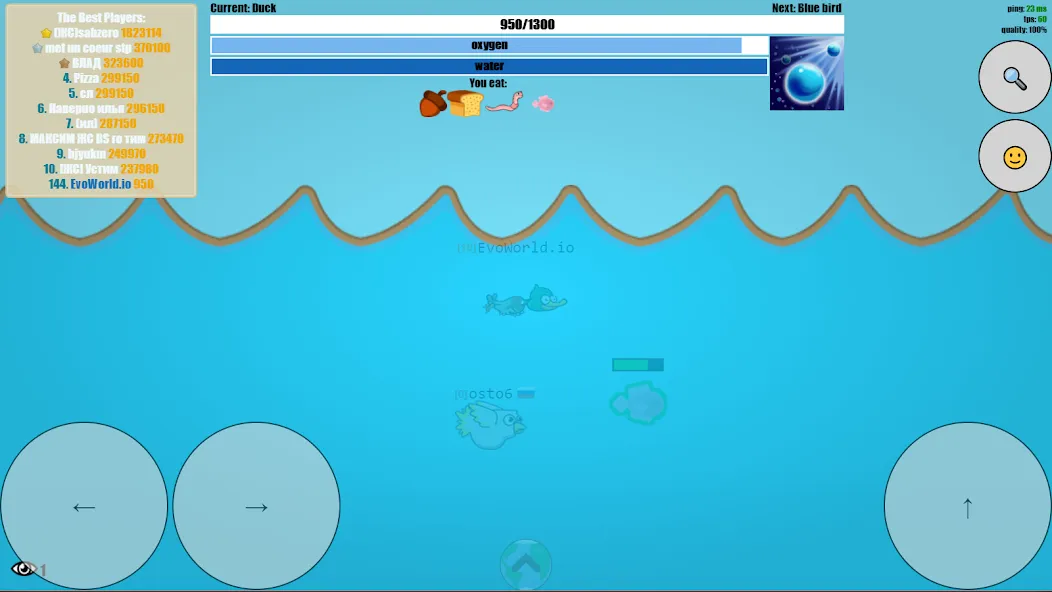EvoWorld.io [MOD: Много монет/Энергии] - Скриншот 3