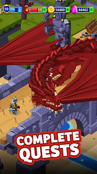 Medieval Merge: Epic Adventure (Мидивэл Мерж) [MOD: Premium/Unlocked] - Скриншот 2