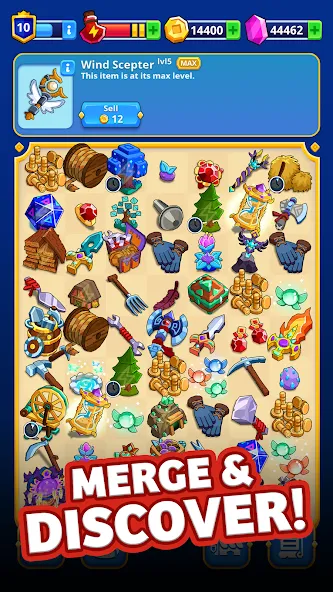 Medieval Merge: Epic Adventure (Мидивэл Мерж) [MOD: Premium/Unlocked] - Скриншот 4