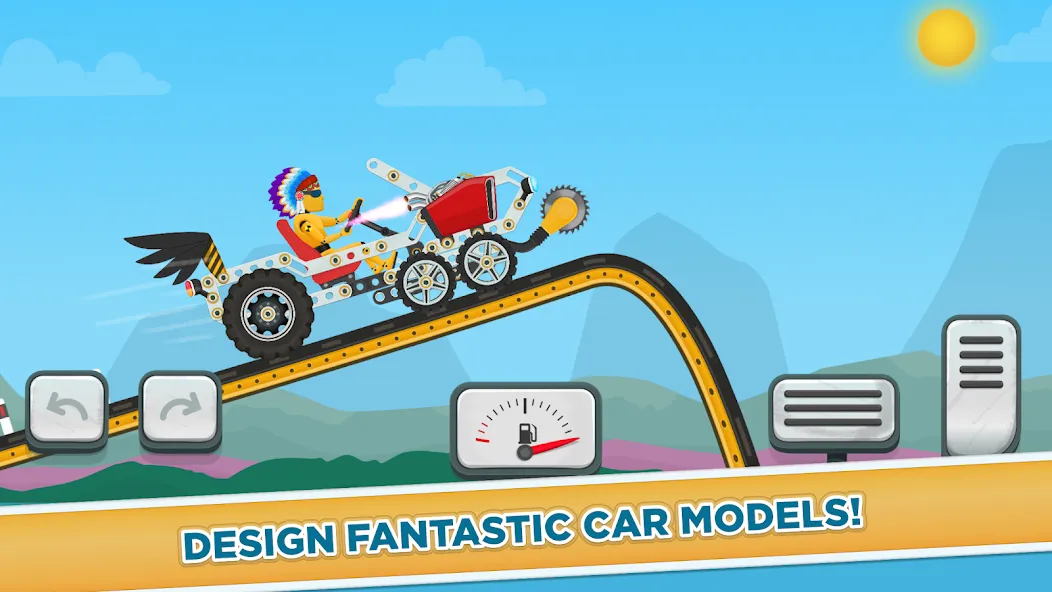 Car Builder & Racing for Kids [MOD: Mega Mod/Меню] - Скриншот 1