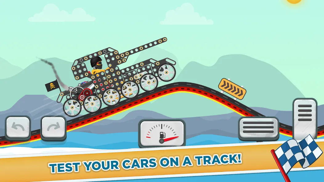Car Builder & Racing for Kids [MOD: Mega Mod/Меню] - Скриншот 3